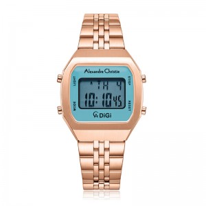 Alexandre Christie AC 9403 Rosegold Light Blue LHBRGLB